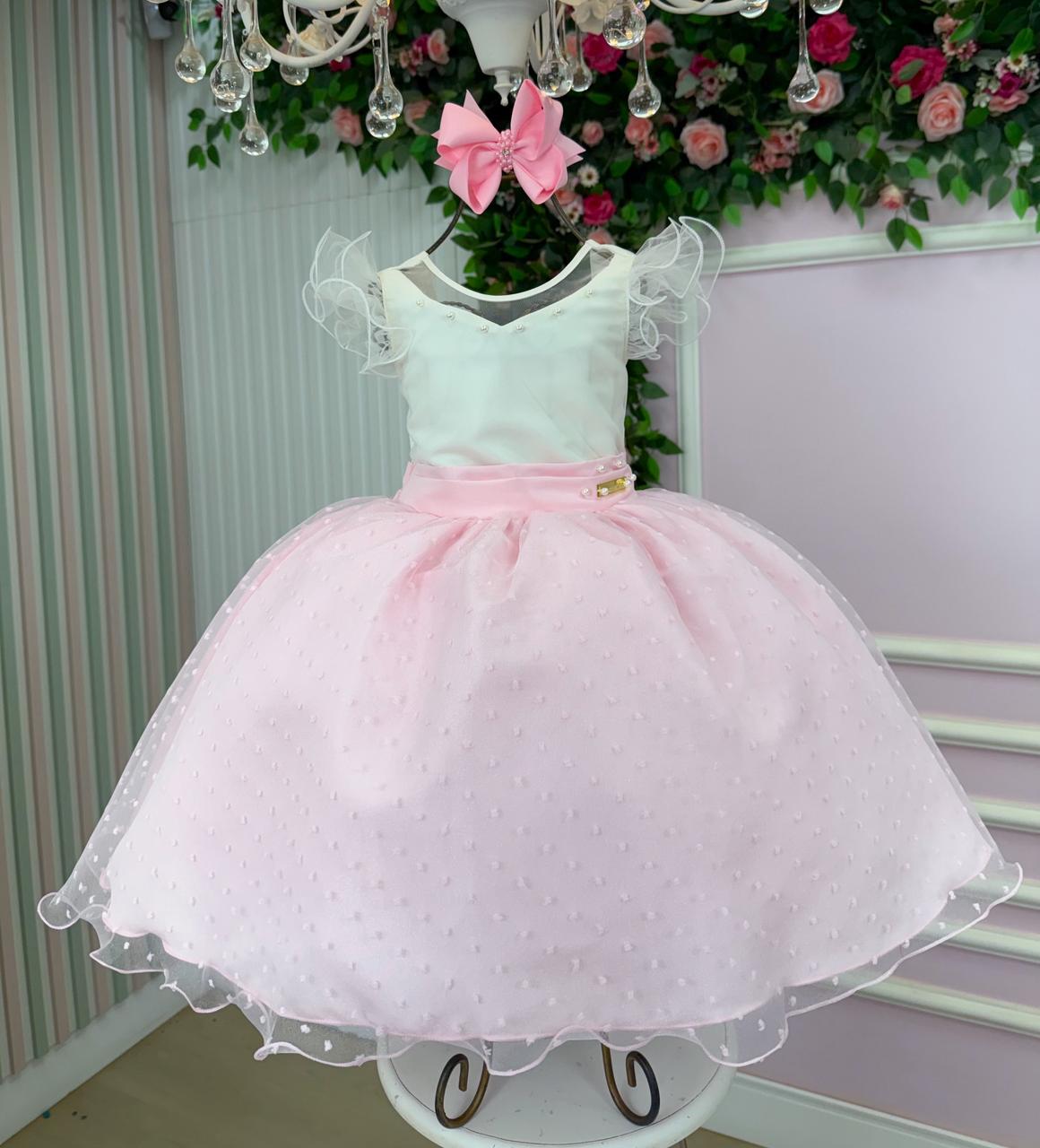Vestido Mini Miss Betani Rosa Bebe (VESTMNMSSBTNRSBB)