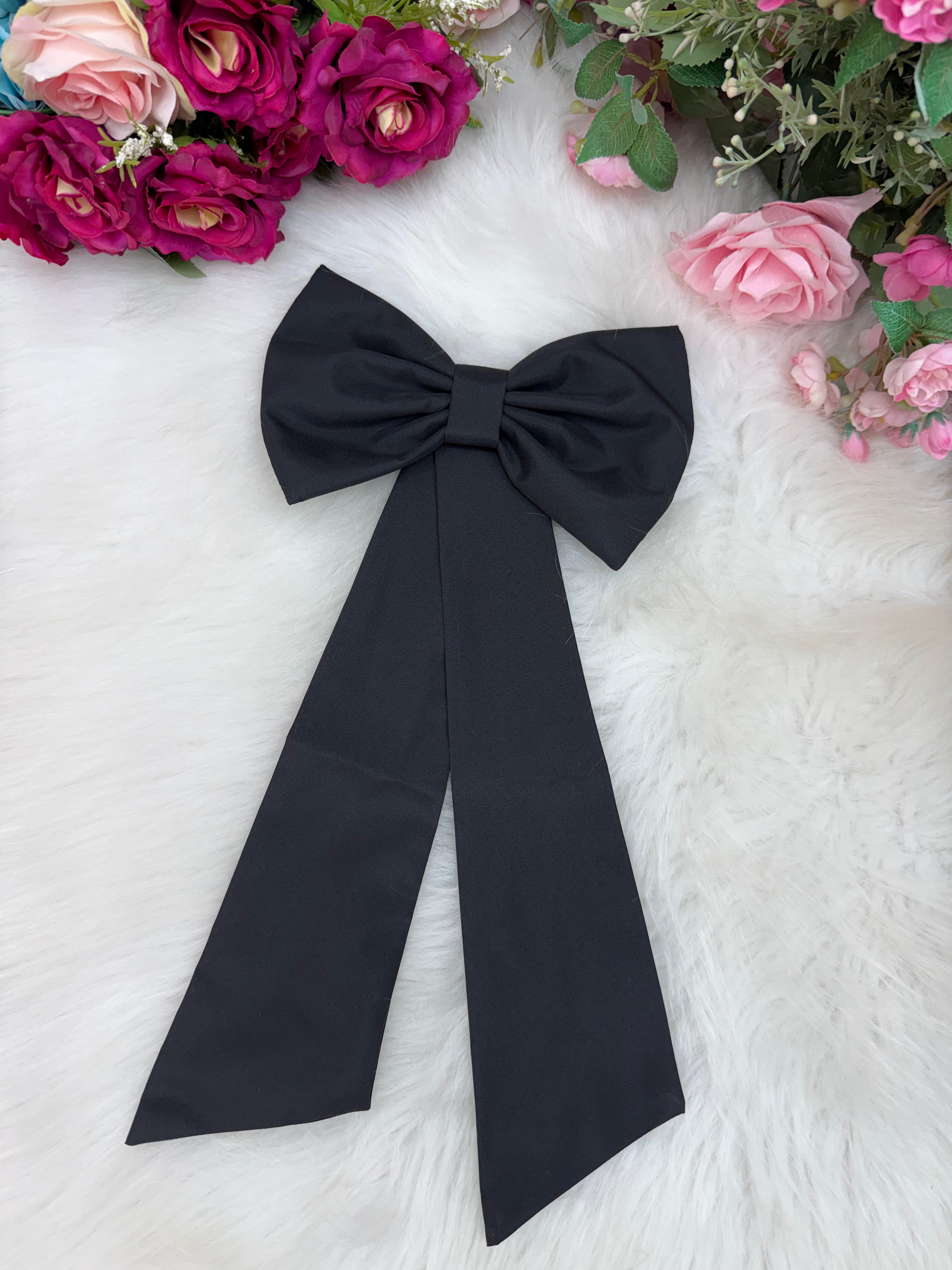 Laço Opcional / Faixa Do Vestido Selena Preto (LCOPFVSLE)