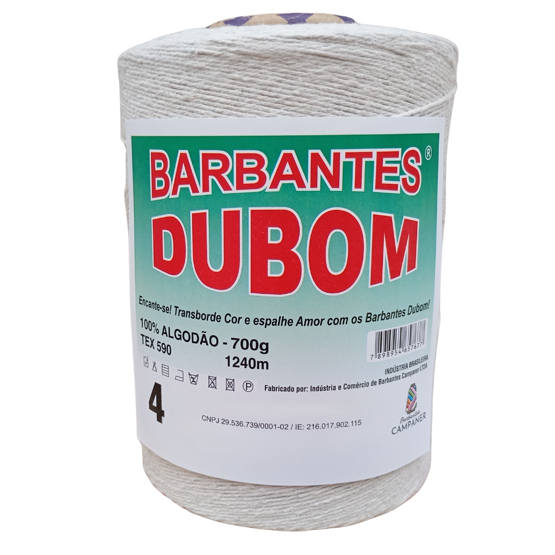Barbante Dubom Caqui - 700 Gr - Fio 4 - 1240m (1438)