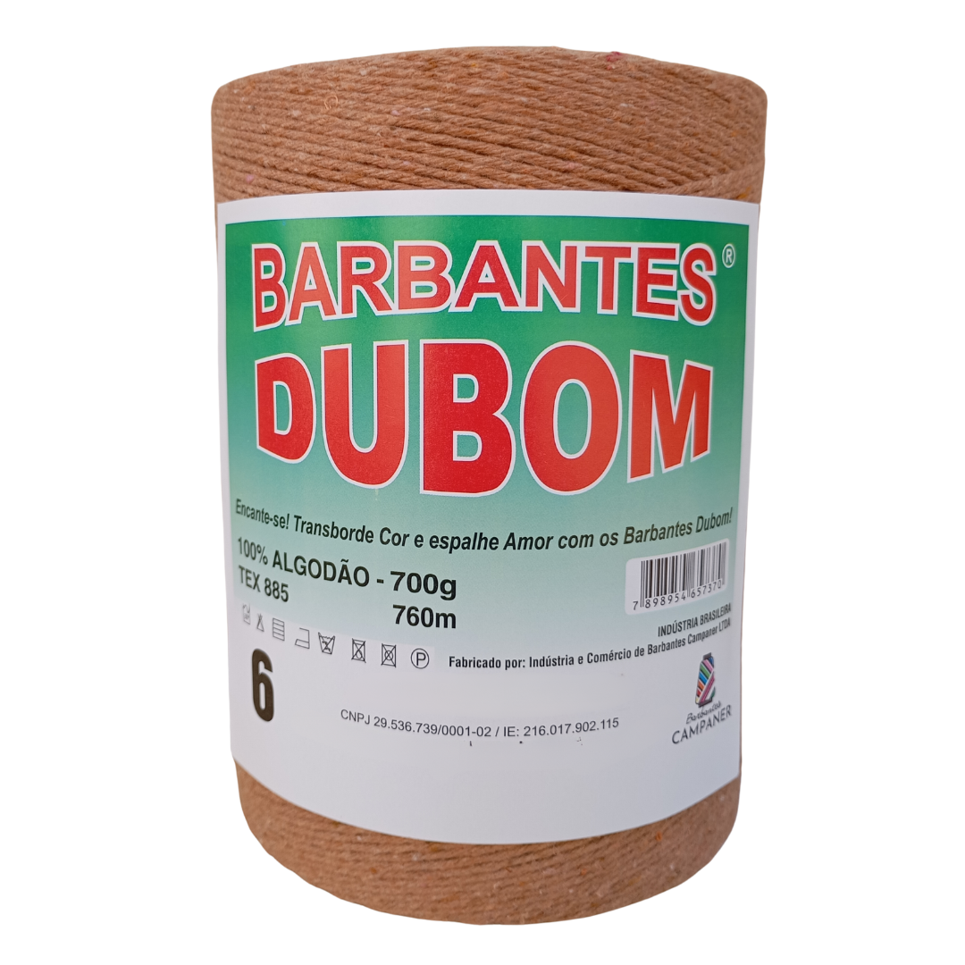 Barbante Dubom Caramelo - 700 Gr - Fio 6 - 760m (1306)