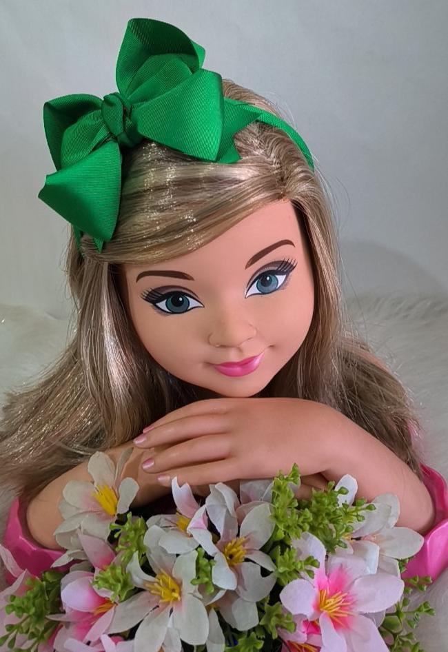 Tiara Belli Laço Verde Bandeira (TRBLVRDBD)