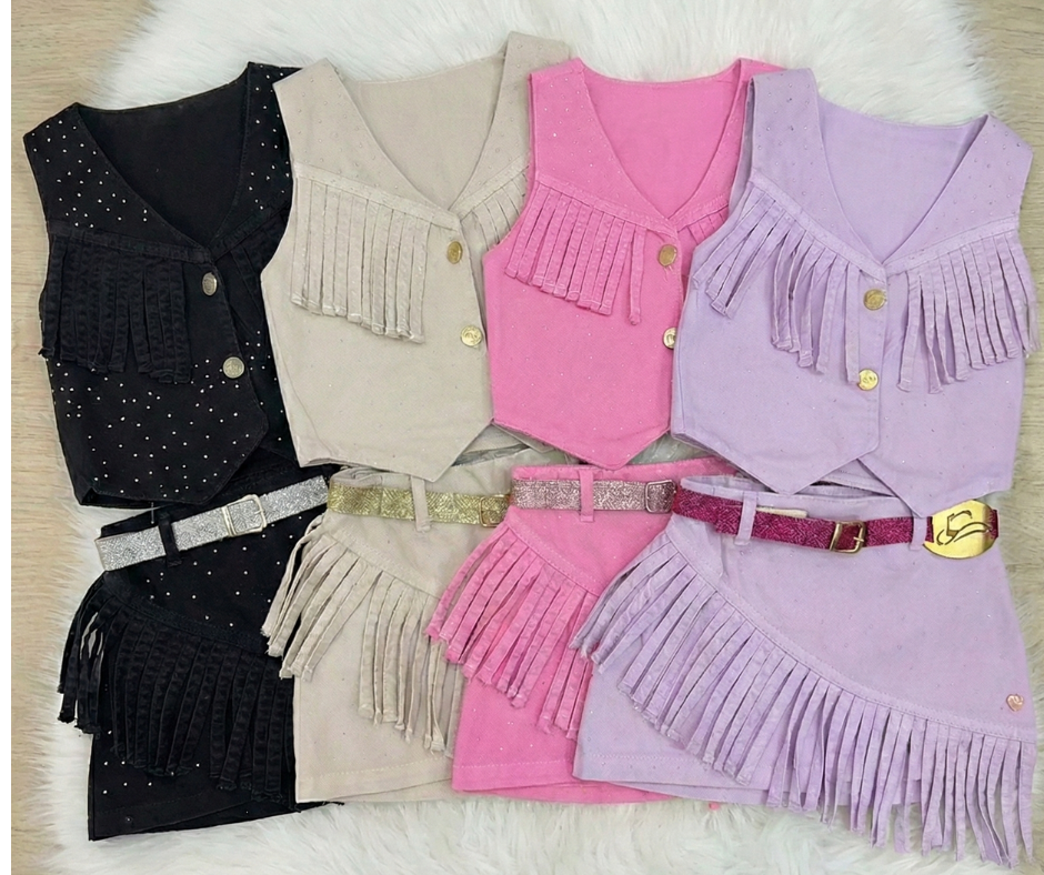 Conjunto Blogueirinha Boiadeira Maraisa (CONJBLGRNHBOADRA)