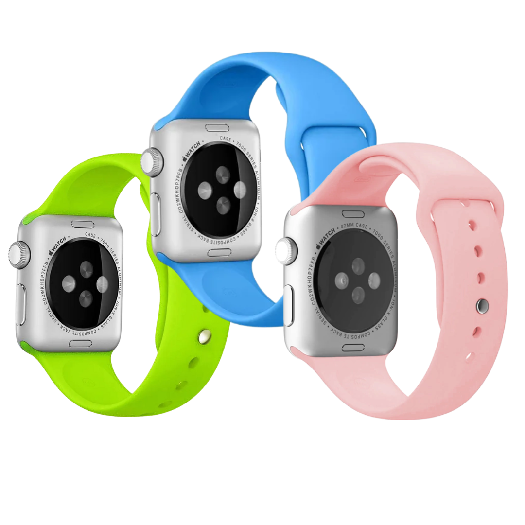 Pulseira para Apple Watch Silicone (3532)