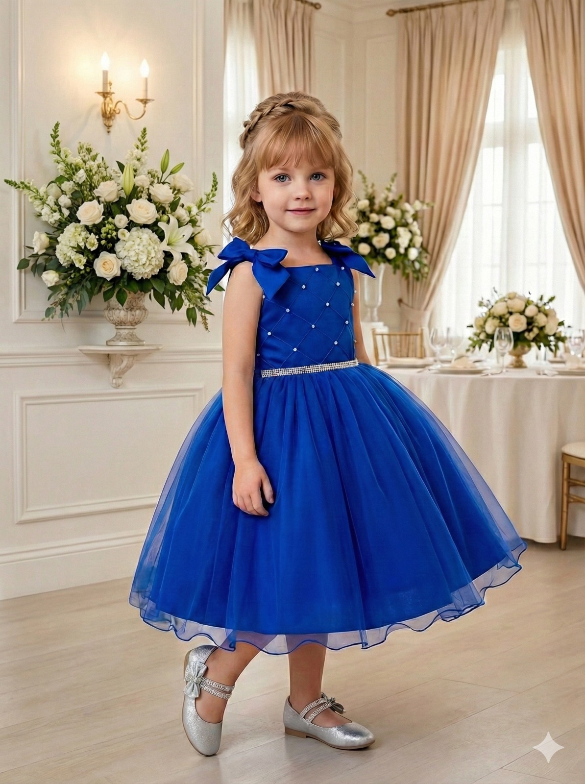 Vestido Marie Mariely Azul Royal (VESTMRIEMRELAZLRYAL)