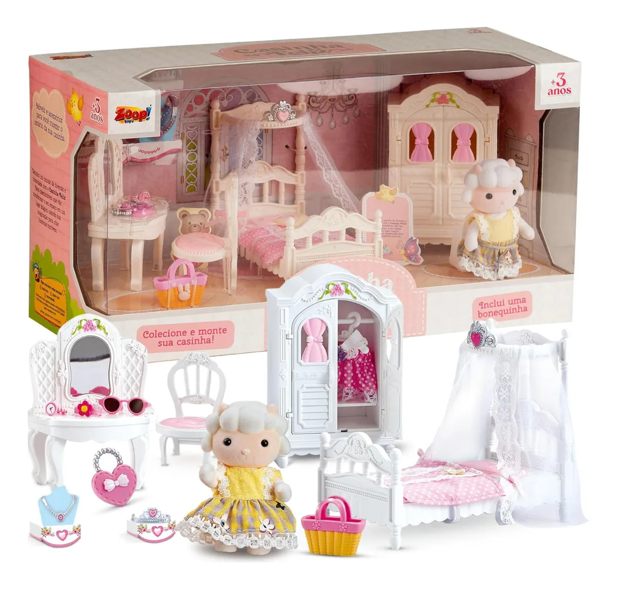 Casinha Feliz Quarto ZP01055 -Zoop Toys