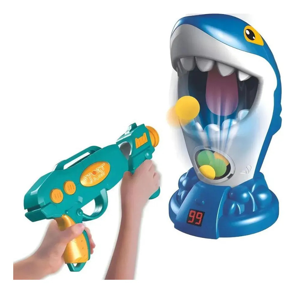 Mira Certa Tubarão Animal Zp01159 Super Desafio - Zoop Toys (0152610)