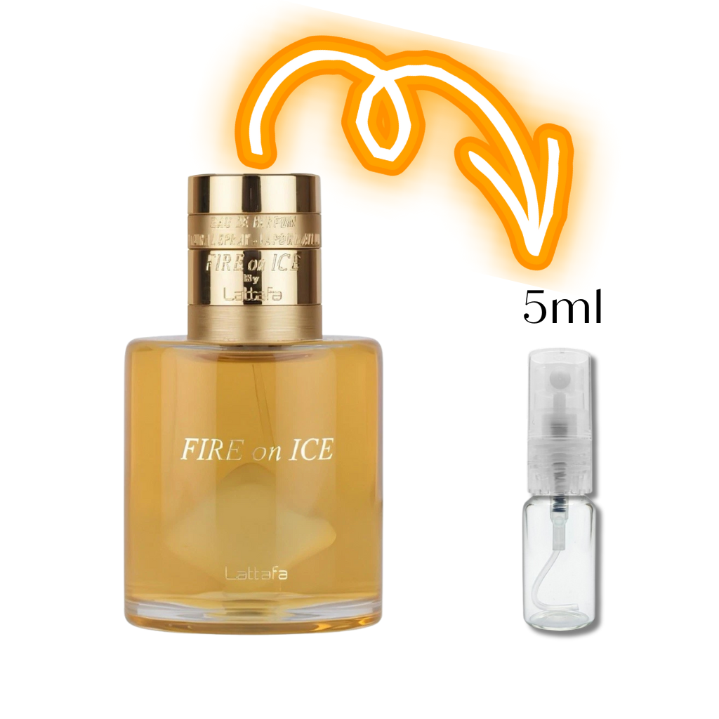 Decant Fire on Ice 5ml - Lattafa - EAU De Parfum | Katia Almeida (DEC-15)