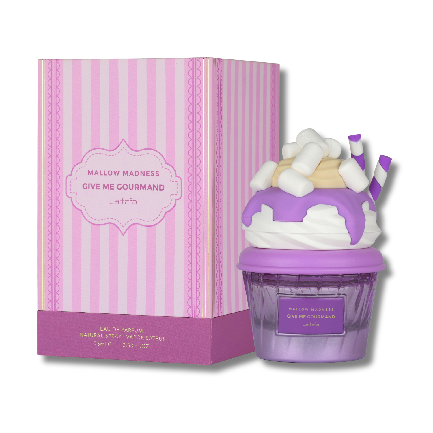 Mallow Madness Give Me Gourmand – Lattafa | Eau de Parfum | 75ml (ARL021)