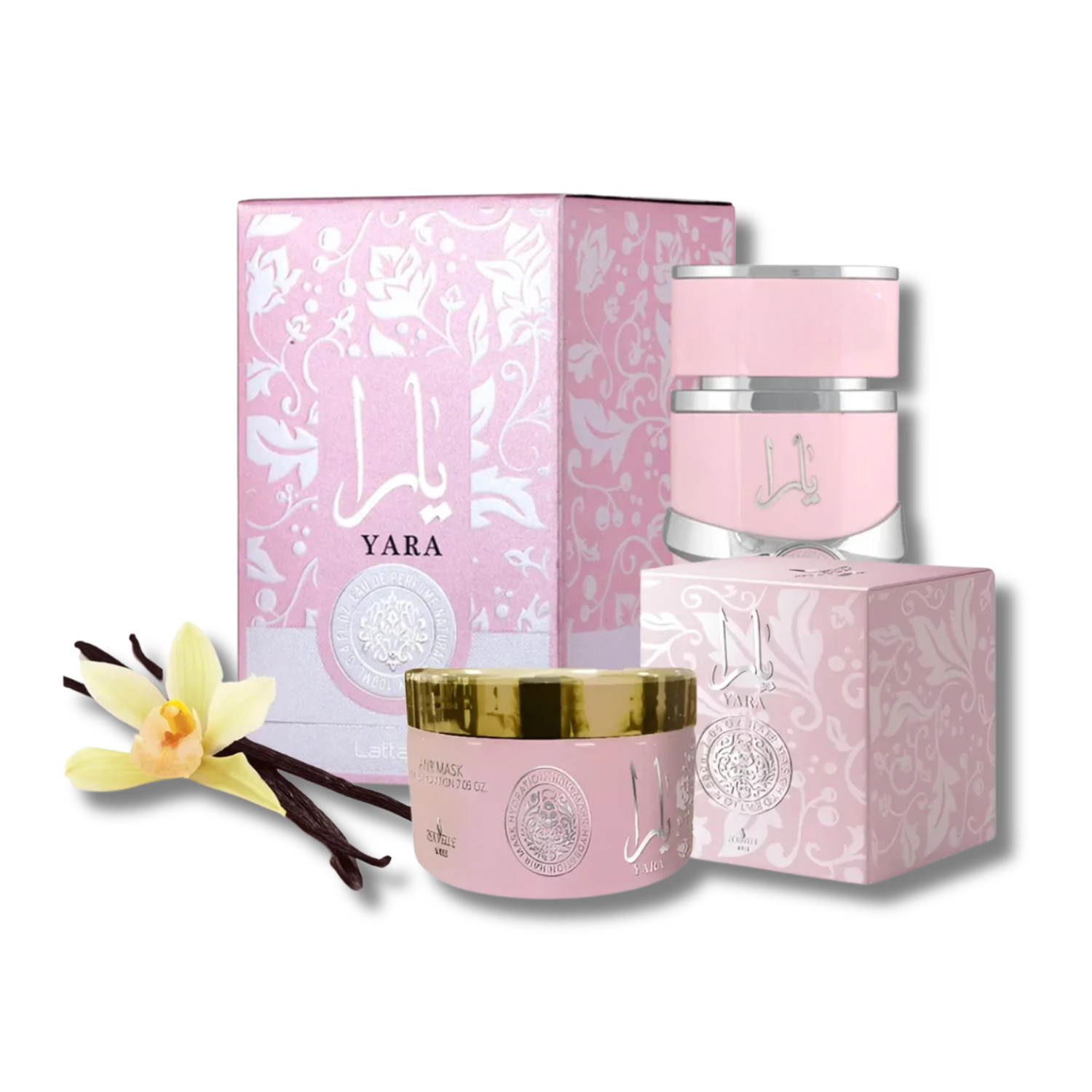 Kit Perfume Yara Lattafa Com Creme Hidratante Yara Isabelle La Belle (kit1)