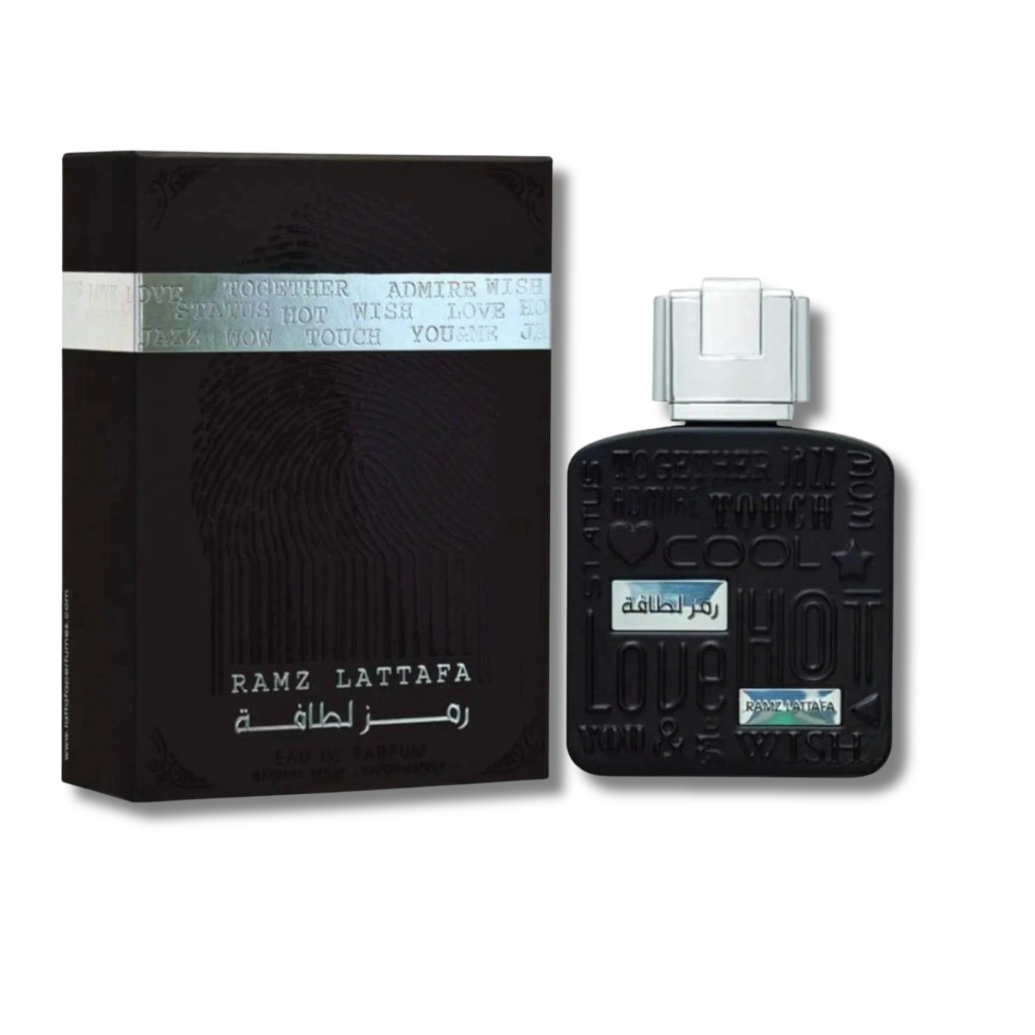 Ramz Lattafa Silver – Lattafa Perfumes  Eau de Parfum  100ml (AR344)