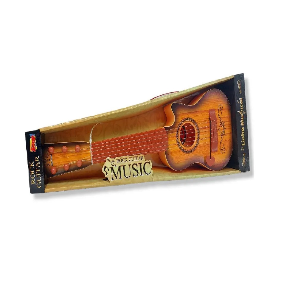 Violão Rock Guitar Linha Musical - Zoop Toys ZP00615