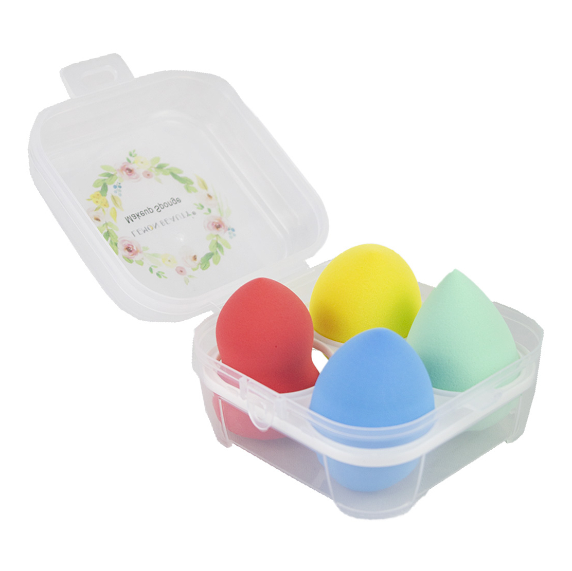 Esponja de Maquiagem Kit C/ 4 (cores sortidas) (7050)