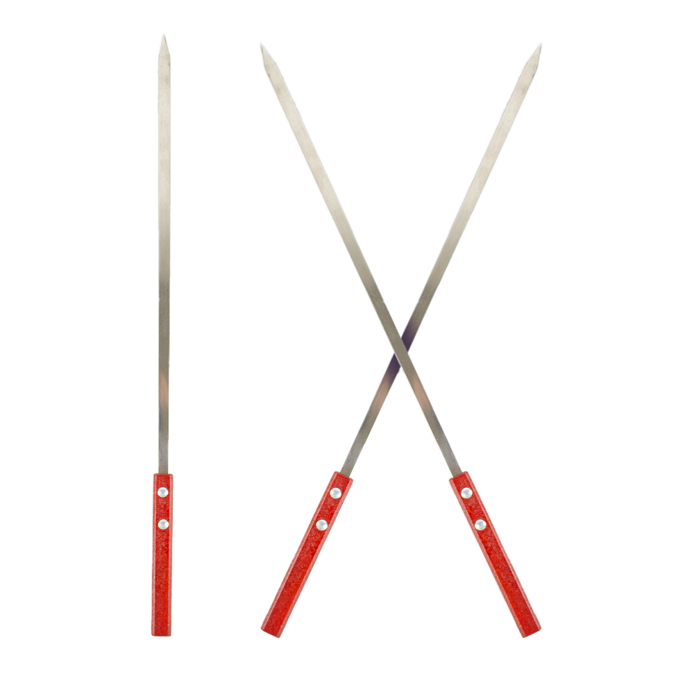 espeto inox unidade 50cm (6561)