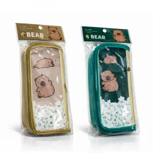 Estojo Escolar Capivara 21cm Cores Sortidas (4571)