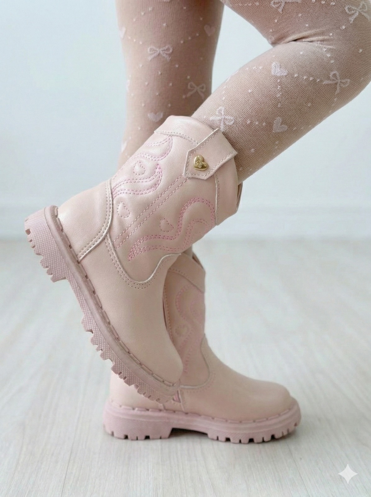 Bota\Coturno Nilqi Bella Rose (BTCTNLNQBLRS)
