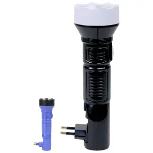 Lanterna recarregável LED dois níveis  Cores Sortidas (G3074)