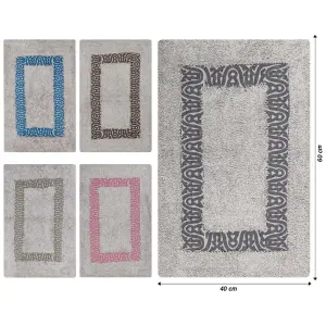 Tapete Estampa Geométrica Cores Sortidas 40cm x 60cm (DA-2312)