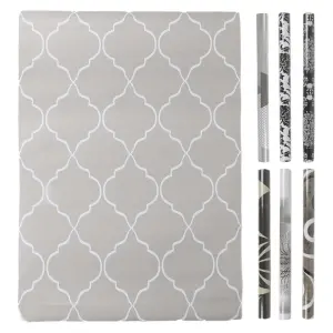 Papel de Parede Adesivo PVC Sortido 45cm x 3m (G2662)