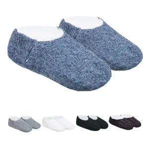 Pantufa Feminina c/ forro Peluciado e Solado Antiderrapante 26X10cm  Cores Sortidas (7447/1)